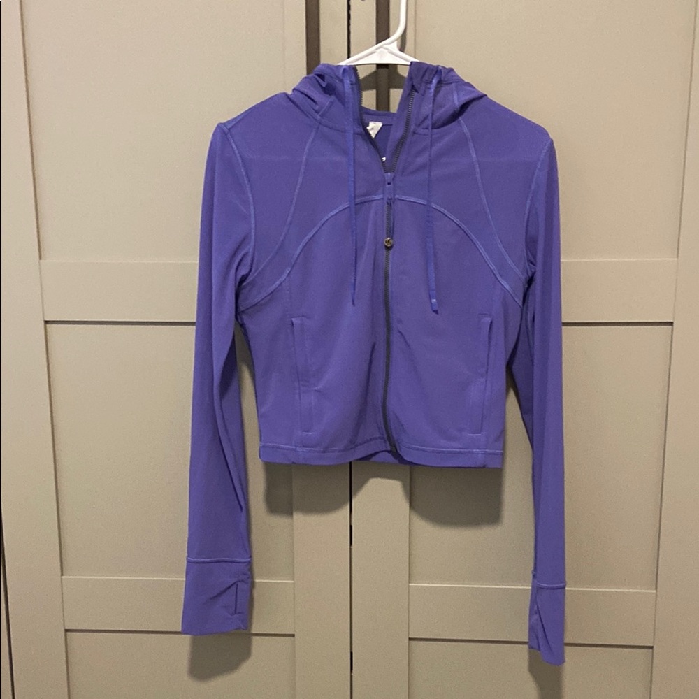 Women's Purple Hooded Jacket